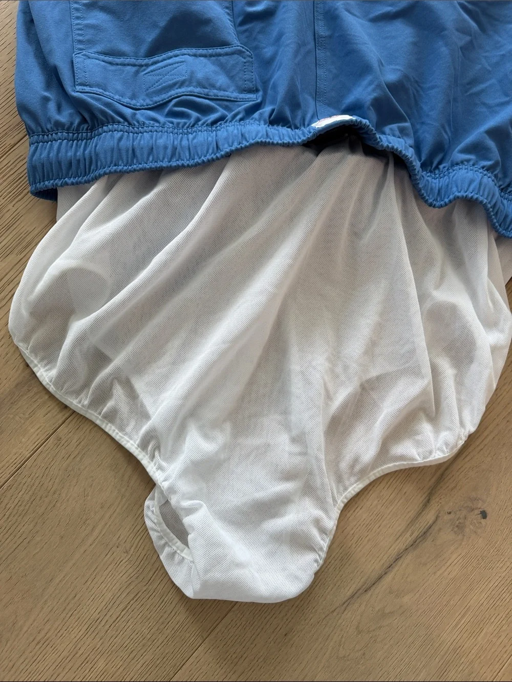 Brooks Brothers Solid Swim Trunks Blue Men's Size XL 5